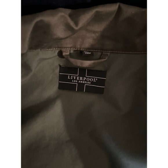 Liverpool LA Army Green Chore Coat NWT - Picture 3 of 6